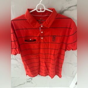 Nike Dri-FIT TPC Sawgrass Striped Golf Polo – Size M